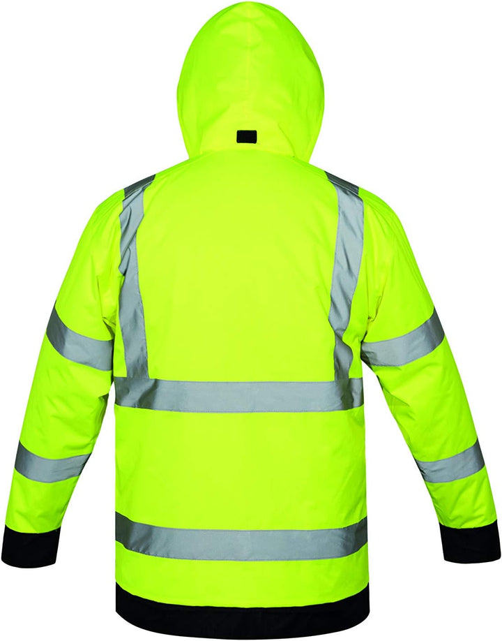 Korntex Regenjacke High-Viz Gelb S Gelb, S Gelb