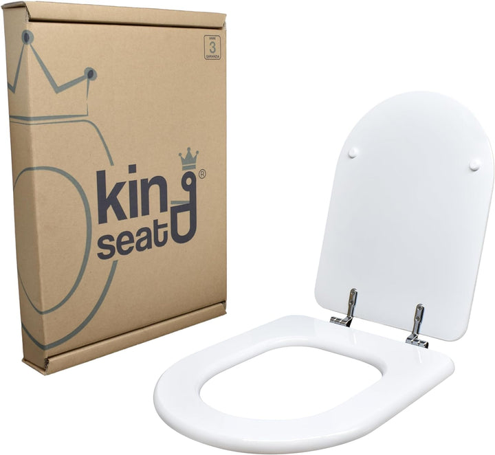 Sì WC-Sitz, Polyester, Clodia, Weiss
