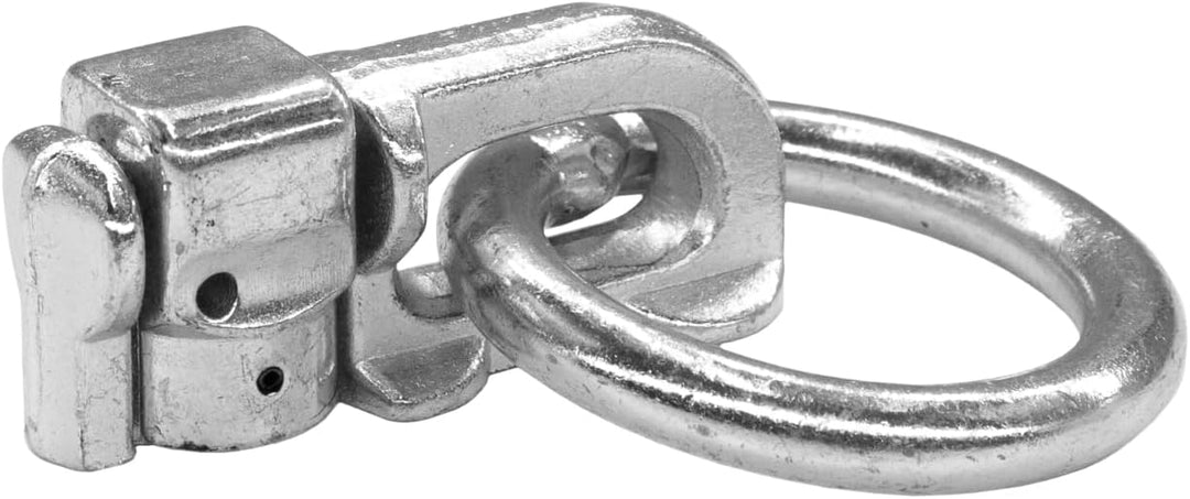 lasiprofi Double-Stud Fitting mit Ring 10 Stück im Set für Airlineschine, Belastbarkeit 2500 daN
