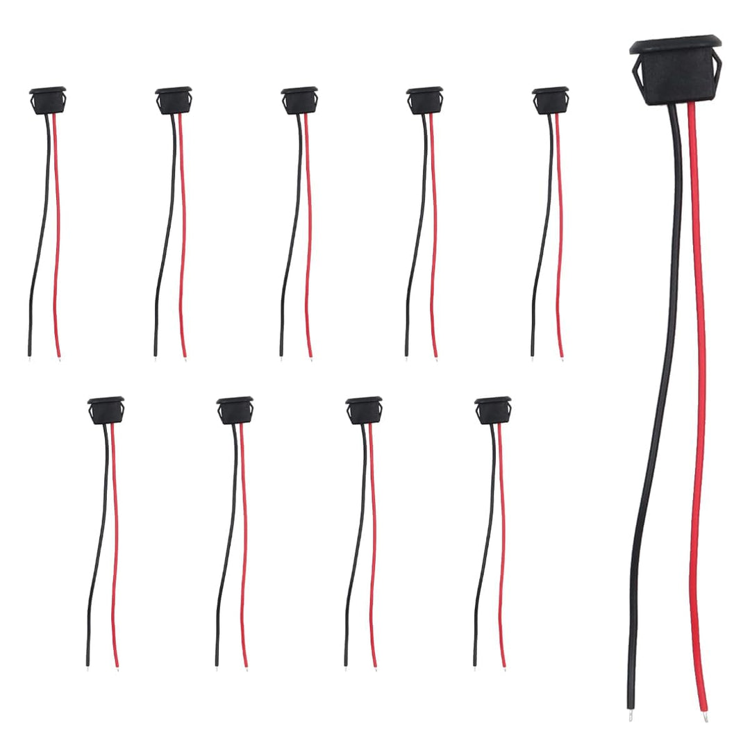 Namvo 10 Stück 3A Schnellladebuchse Typ C Buchse 2-adrig USB C Buchse für Panelmontage USB-C Buchse
