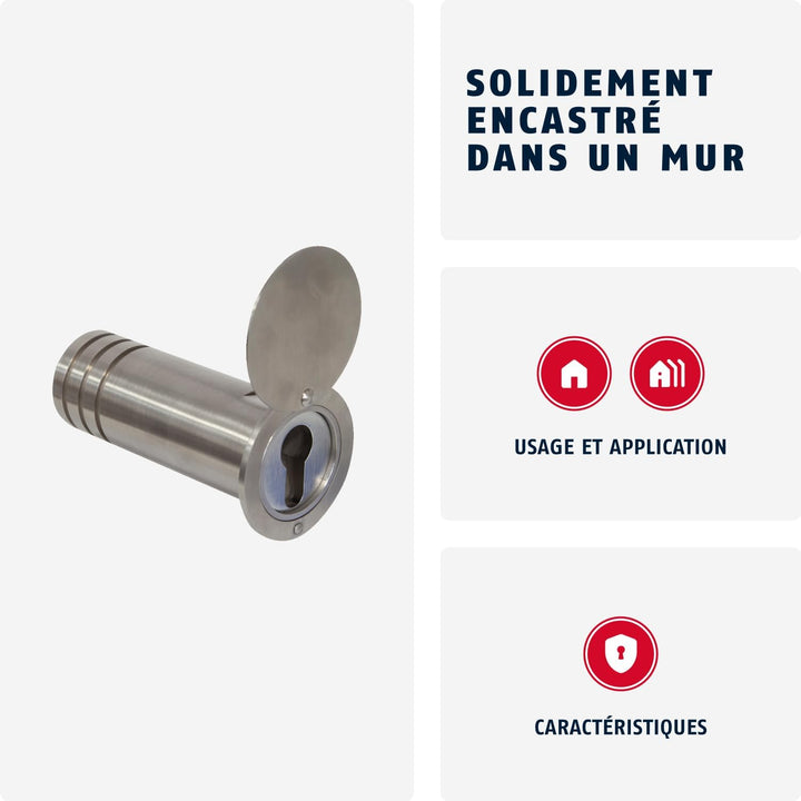 Abus Schlüsseltresor Keysafe 729 mit Abdeckung