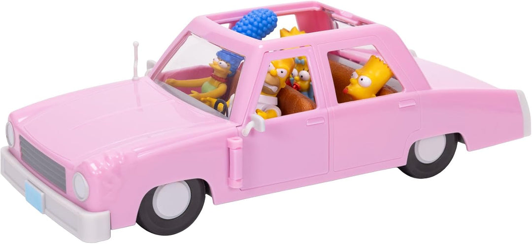 The Simpsons Familienfiguren mit Limousine Fahrzeug Spielset