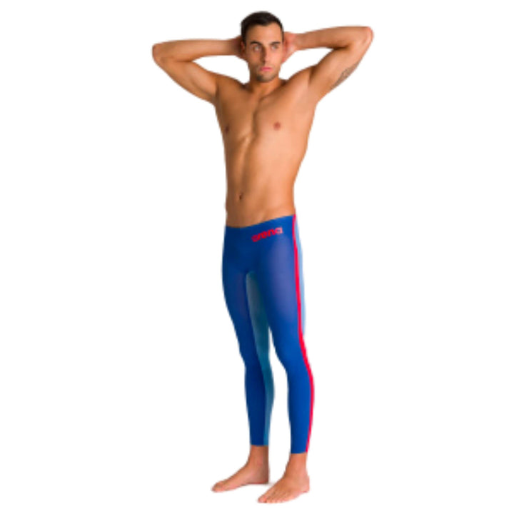 ARENA Herren M Pwsk R-evo+ Pant Schwimm-Slips 80 Blau (Ocean Blue), 80 Blau (Ocean Blue)