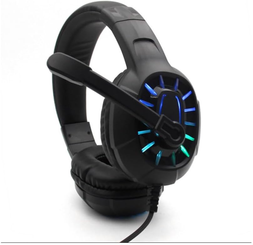 PRENDELUZ Gaming-Kopfhörer, USB-Anschluss, für Spiele, Klangqualität, Mikrofon