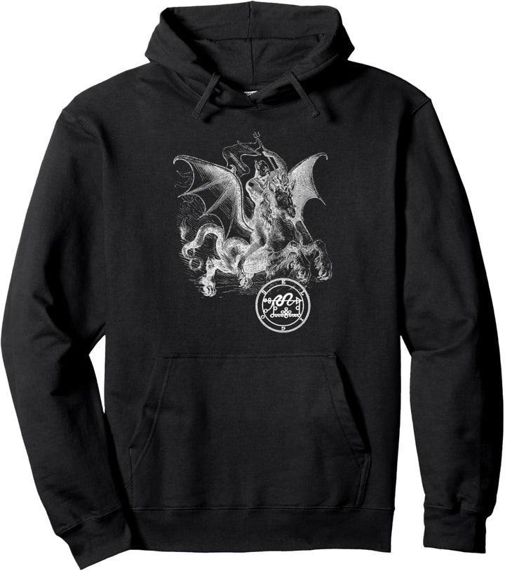 Eligos aka Abigor, Eligor Demon Art and Sigil Pullover Hoodie