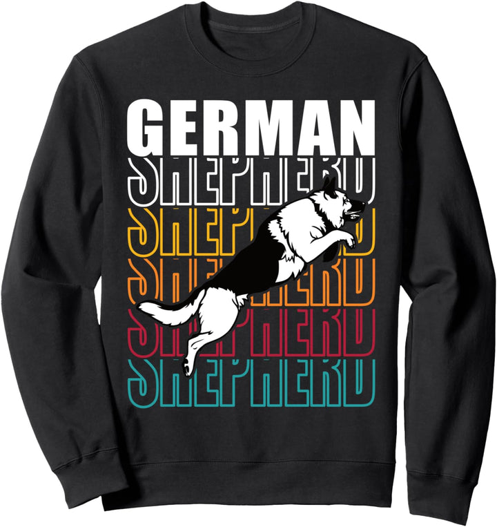 German Shepherd Vintage Fun Sweatshirt