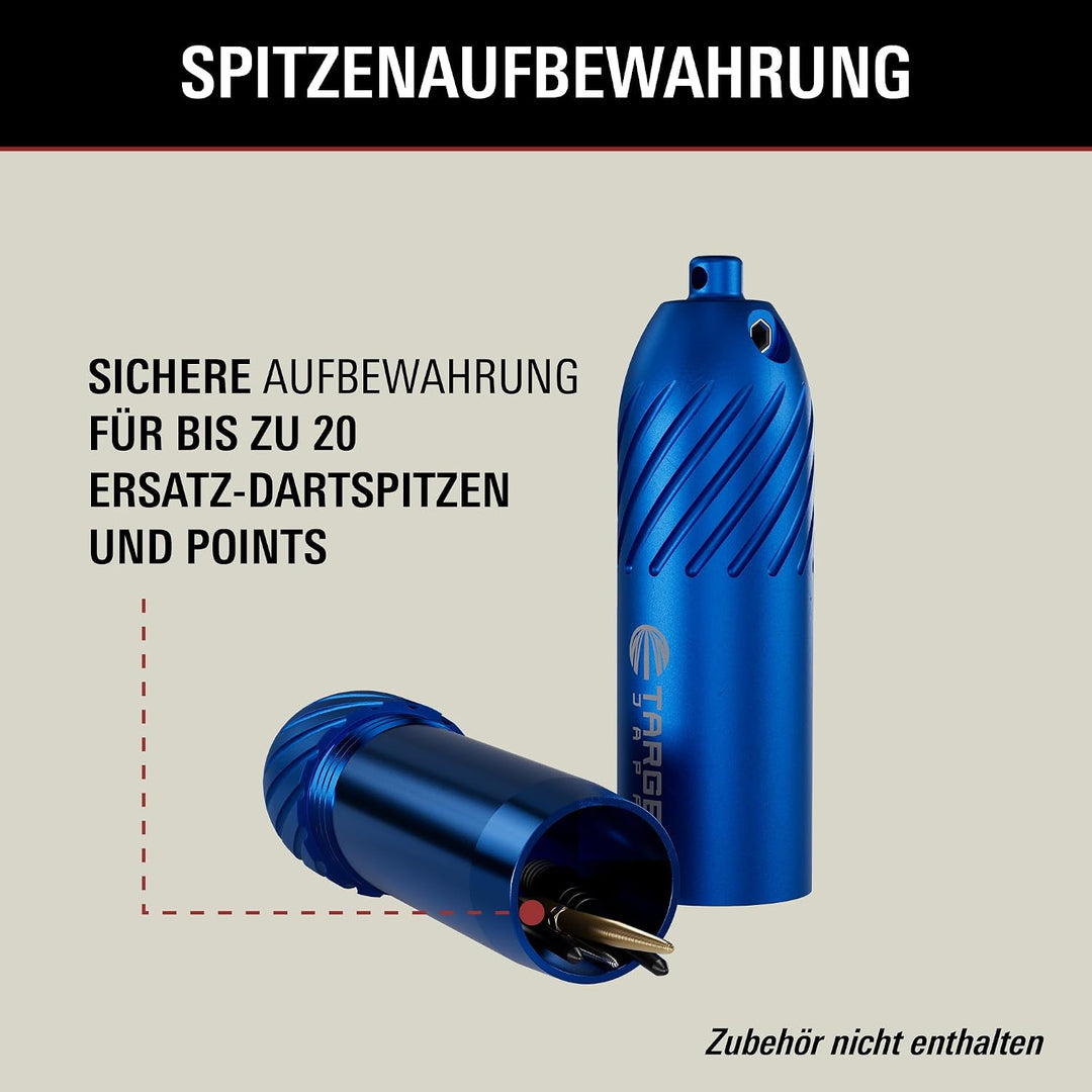 Target Japan AL3 3-in-1 Tournament Dart Tool/Dartpfeile Zubehör | Tip Storage, Extractor &amp; Swiss Poi