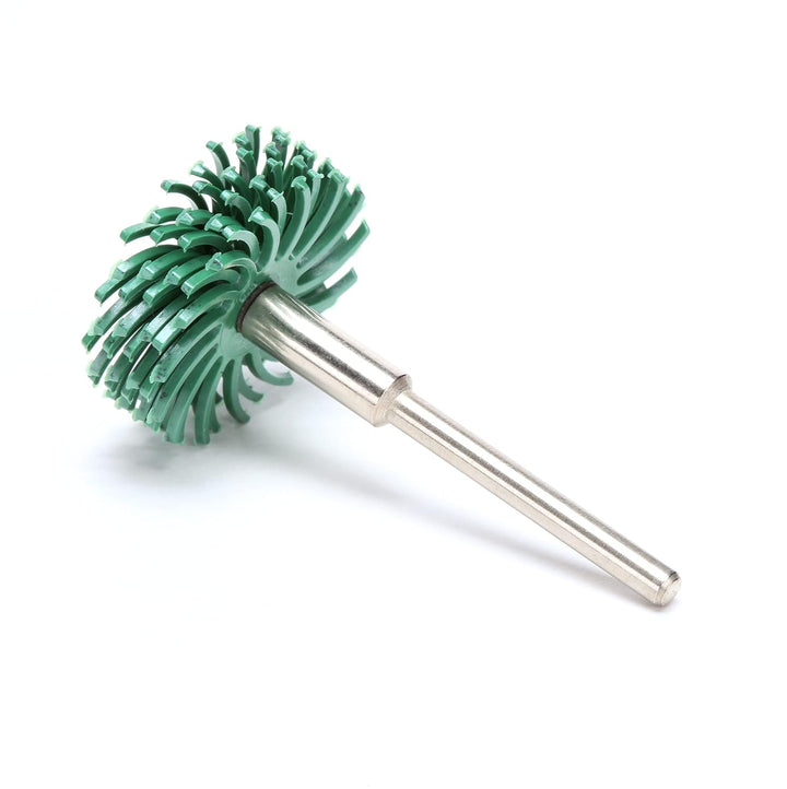 Scotch-Brite (TM) Radial Bristle Disc, 25000 U/min, 3 Durchmesser, 360 Körnung, lime grün (10 Stück)