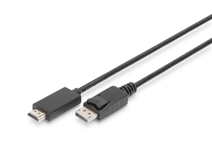 DIGITUS DisplayPort Adapterkabel – 3 m – DP zu HDMI – UHD 4k/60Hz 3m, 3m