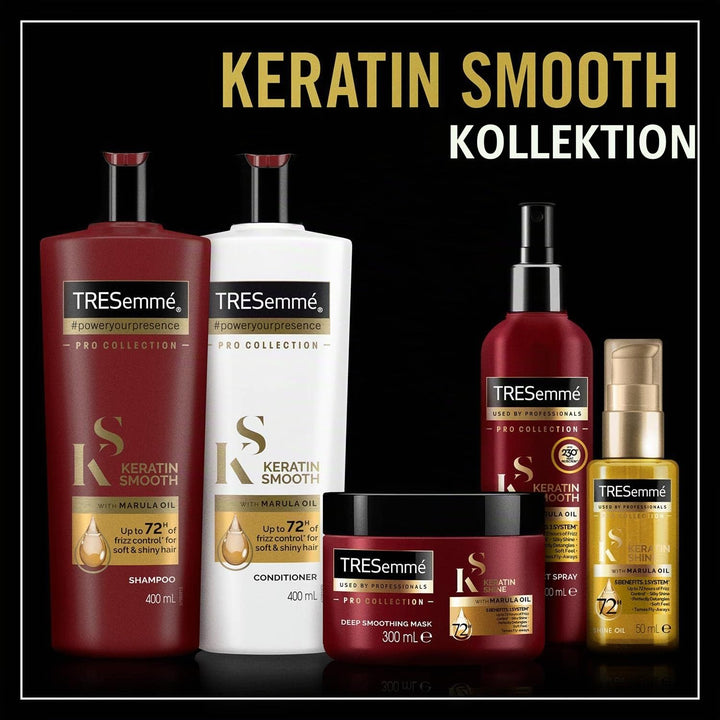 TRESemme Pro Collection Keratin Smooth Shampoo 400ml - 3 Stück pro Pack