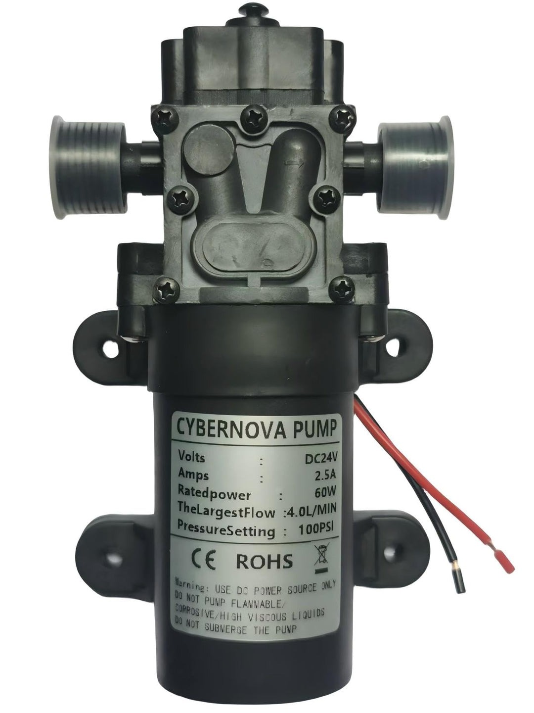 CYBERNOVA DC24V 100 PSI 4L/min Hochdruck-Membranpumpe