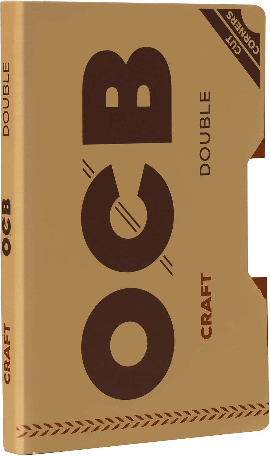OCB 19589 Craft Paper-Rolling Papers-unbleached-25 Heftchen a 100 Blatt, Papier