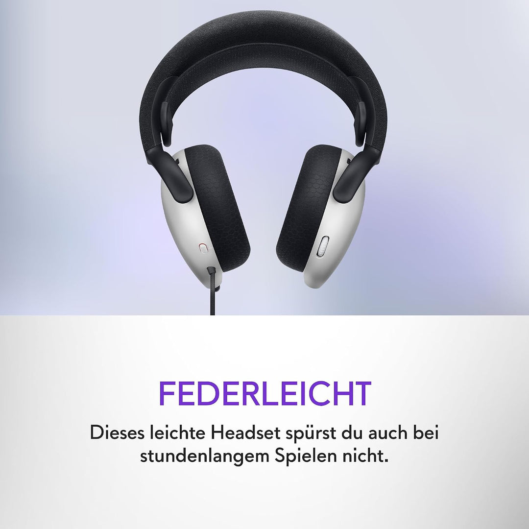 Alienware kabelgebundenes Gaming Headset - AW520H |Windows | Kopfhörer (USB) | Hi-Res Audio | Headse