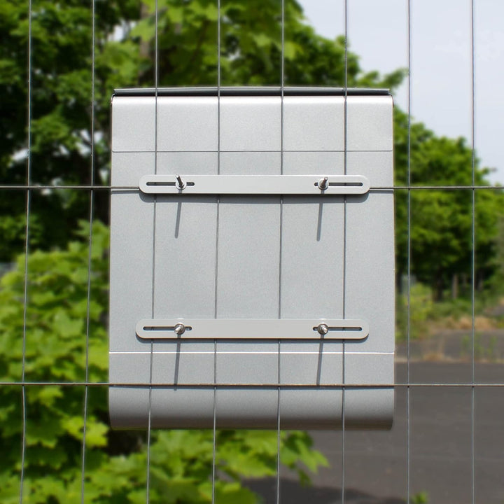 banjado Briefkasten Befestigung - Befestigungsset für Zaunbriefkasten und Briefkästen an Toren - Bri