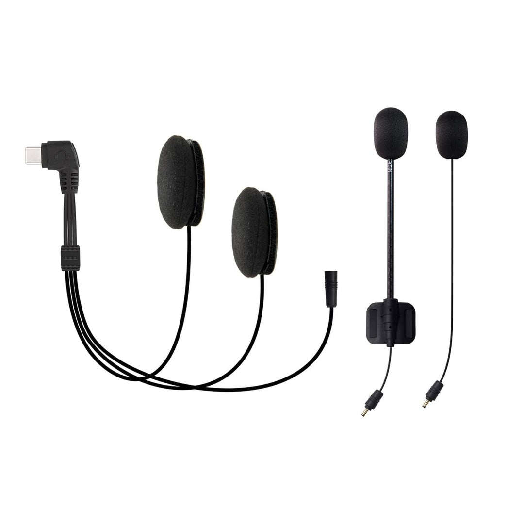 LEXIN Kopfhörer und Mikrofon Set G2P Motorrad Headset
