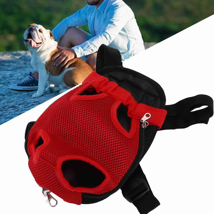 Haustiertrage Rucksack Hundetrage Brusttasche Freihändige Brusttrage Vierbeinige Rucksacktasche für