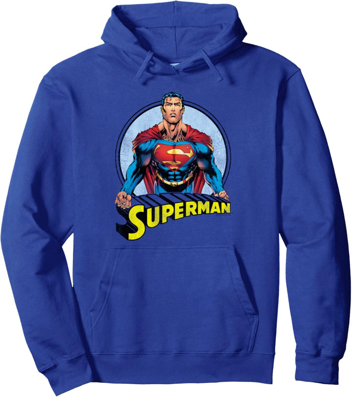 Superman Flying High Again Pullover Hoodie