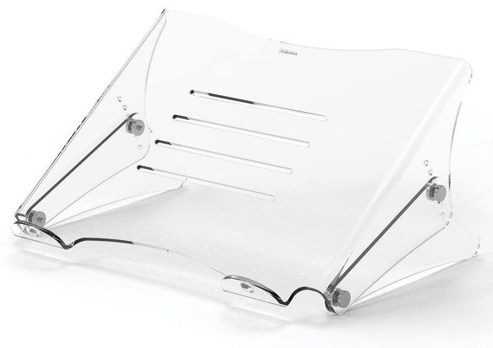 Fellowes Clarity Laptopständer, höhenverstellbar, transparent, Laptopständer