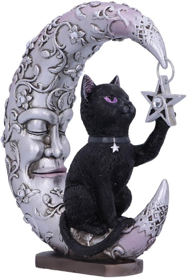 Nemesis Now Luna Companion Figur, Silber, 18,8 cm, B5978V2
