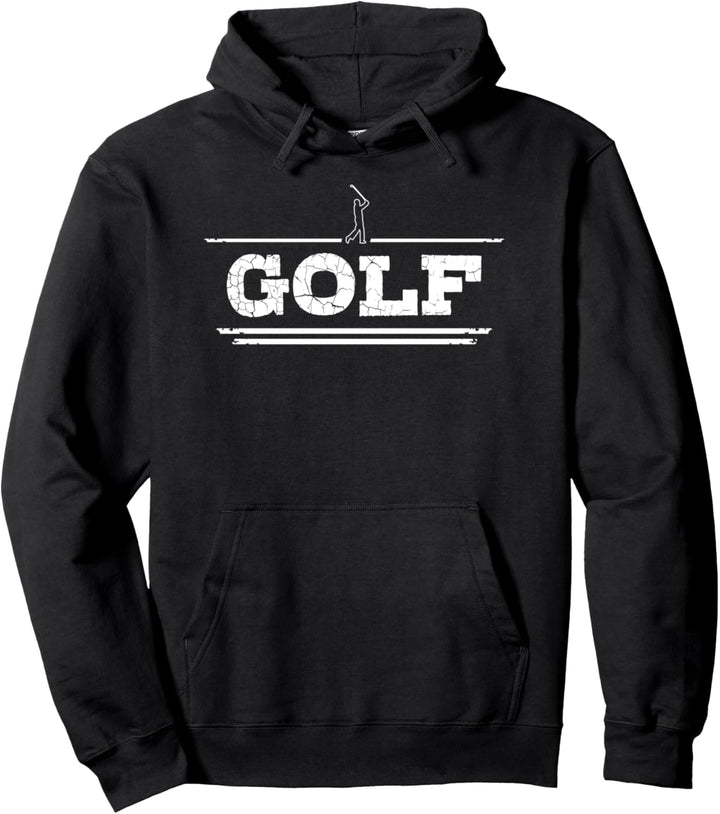 Distressed Look Golf Geschenk für Golfer &amp; Golfspieler Pullover Hoodie