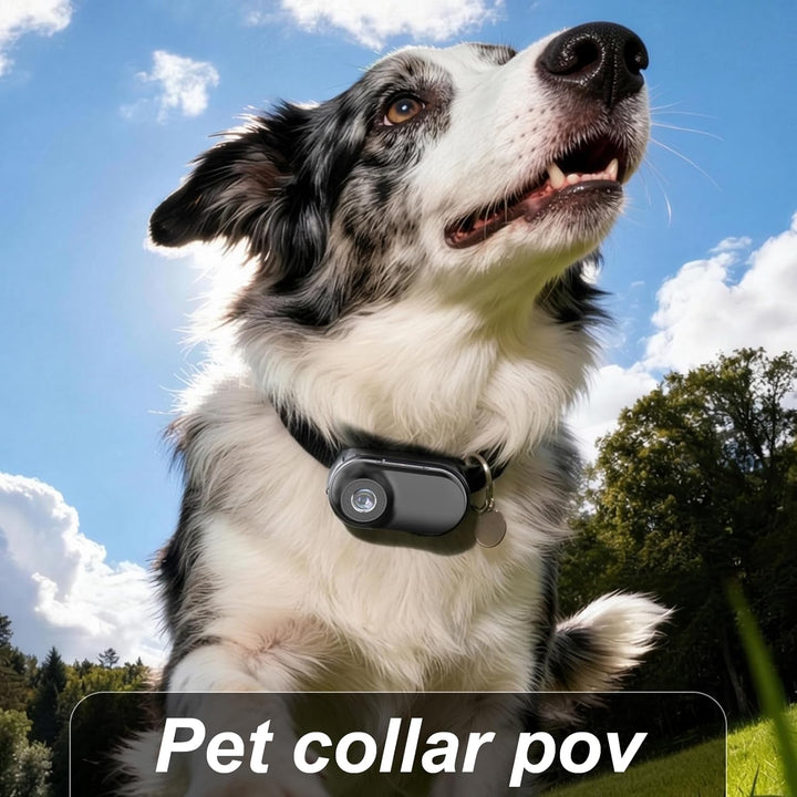 Mini Action Cam Bodycam mit Speicherkarte, Schwarz, Schwarz