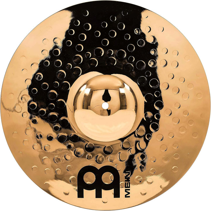 Meinl Cymbals Classics Custom Brilliant Crash Medium 15 Zoll (Video) Schlagzeug Becken – Paar – (38,