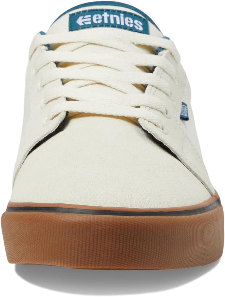 Etnies Herren Barge Ls Skate-Schuh 47 EU White Blue Gum, 47 EU White Blue Gum