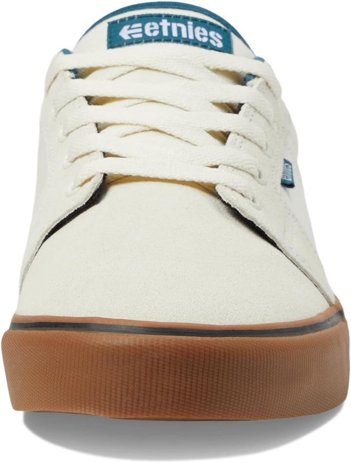 Etnies Herren Barge Ls Skate-Schuh 47 EU White Blue Gum, 47 EU White Blue Gum