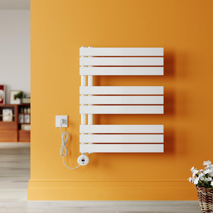 Elektrischer Handtuchwärmer 762x600mm mit WiFi Programmierbare Thermostat 762x600mm Wlan-thermostat,