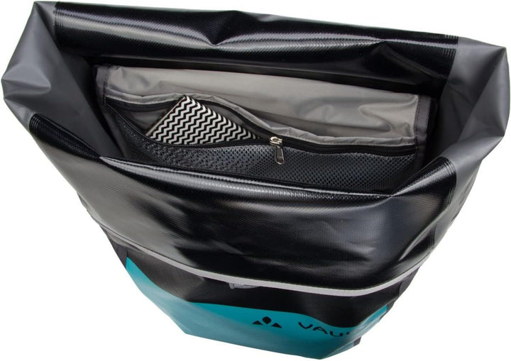 VAUDE Fahrrad Hinterradtasche Aqua Back Color, 2er Set, Made in Germany, Black/Alpine Lake, Einheits