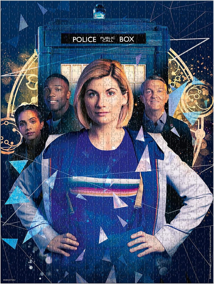 Doctor Who Contemporary 1000 Piece Jigsaw Puzzle Game