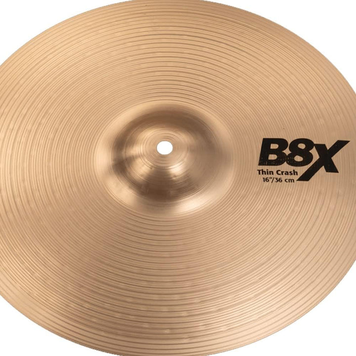 Sabian 16" B8X Thin Crash 16 Inch Thin Crash, 16 Inch Thin Crash