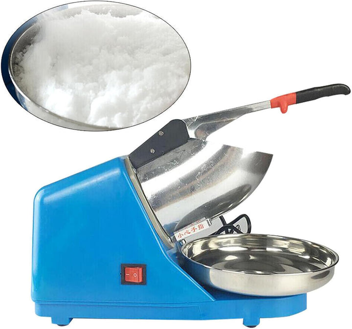Elektrischer Ice Crusher, Eiscrusher, Eiszerkleinerer, 65kg/h Elektrischer Eisrasierer für die Zuber