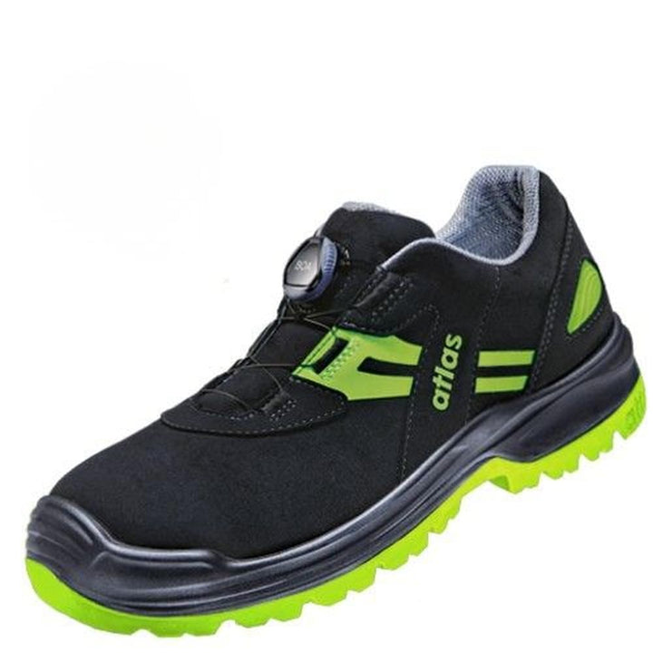 Atlas Flash 5255 XP Boa ESD Gr. 36-49 47/49 EU Schwarz Gelb, 47/49 EU Schwarz Gelb