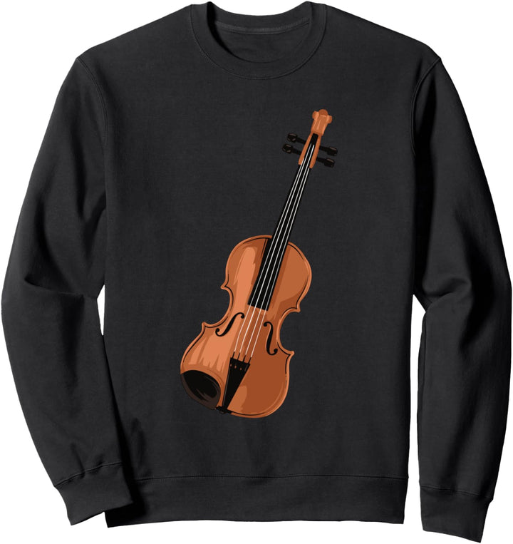 Geige Geigenspieler Violinist Geiger Sweatshirt