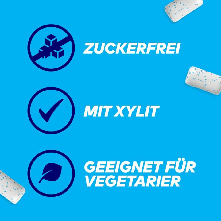 Extra Professional Fresh Spearmint, Zuckerfreier Kaugummi, Multipack mit 30x10 Dragees, Für frischen
