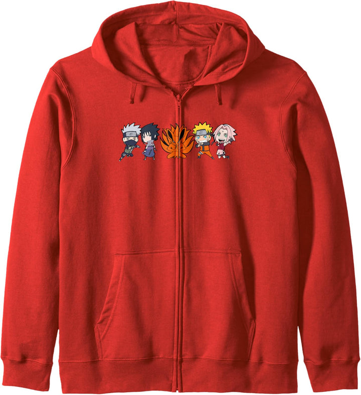 Naruto Shippuden 5 Chibi Group Kapuzenjacke