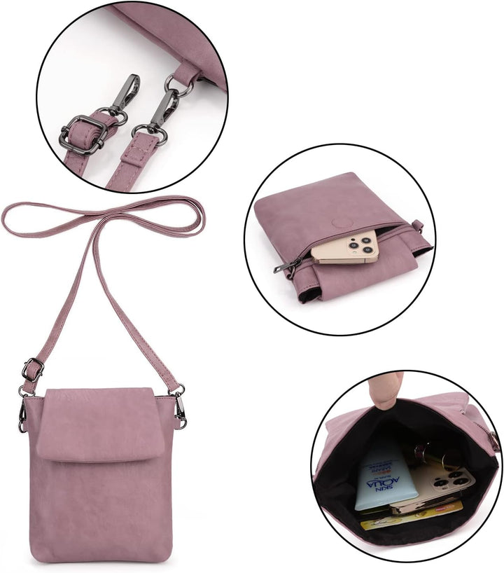 UTO Rucksack Damen Elegant mit Schultergurt Modischer Multifunktionsrucksack Schultertasche Herren P