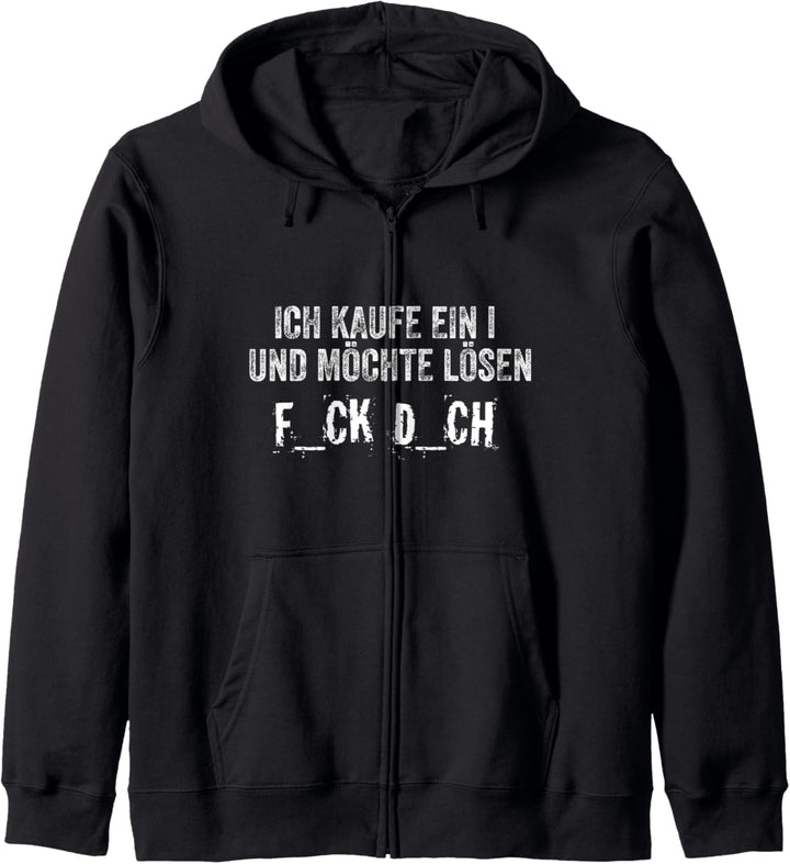 Ich kaufe ein i und möchte lösen Kapuzenjacke