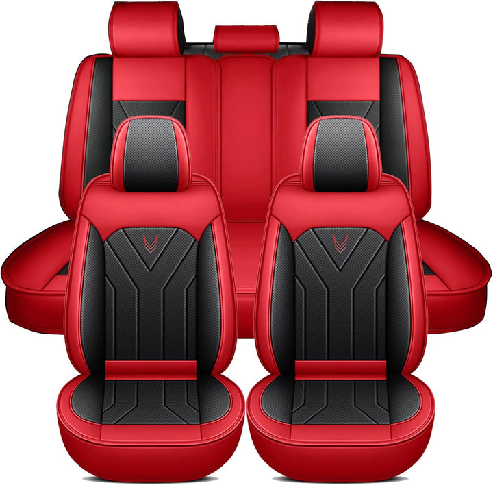 Wasserdicht Autositzbezüge Komplettes Set, Universell Passend Für 95% SUVs Car,Comfortable Wear-Resi