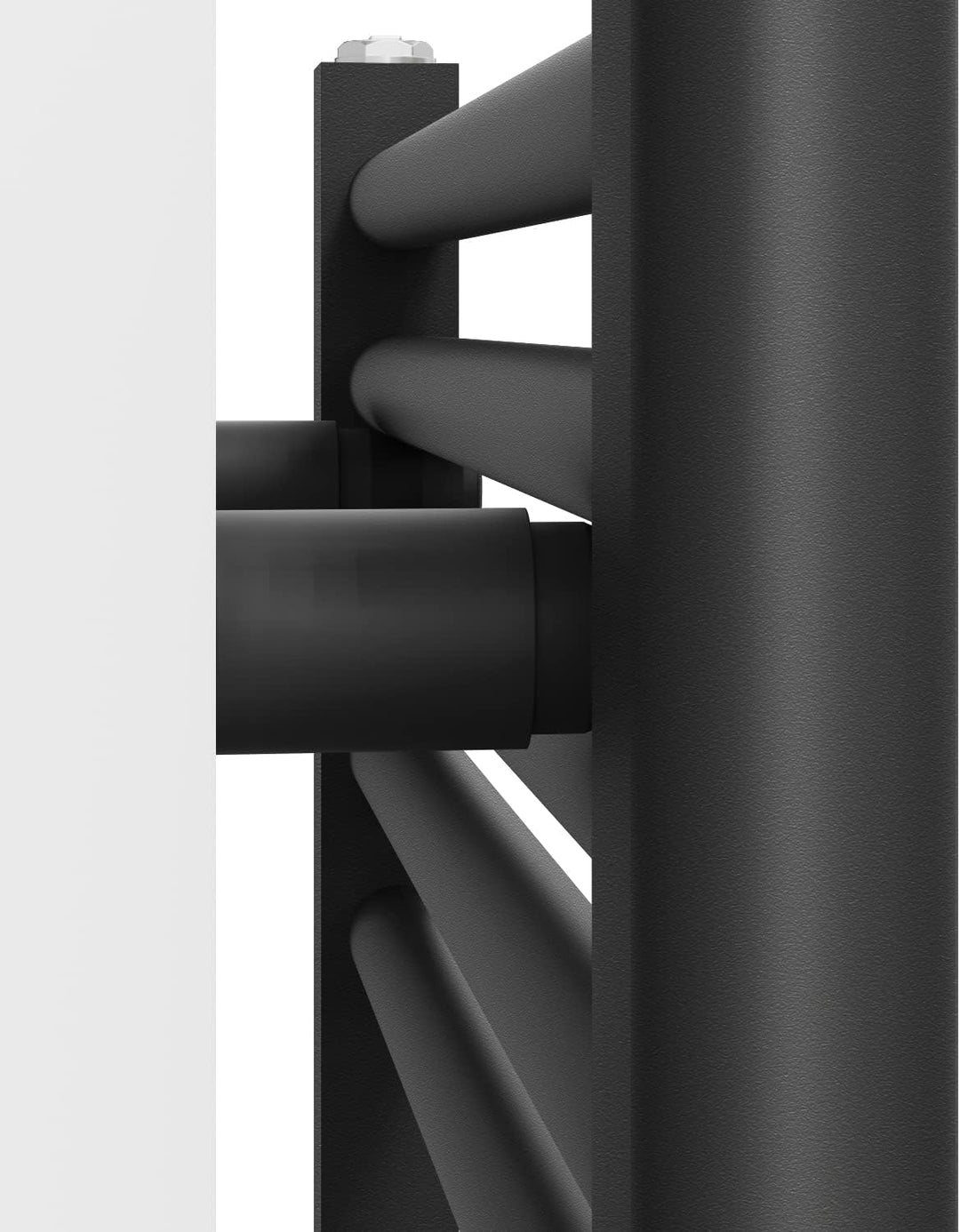 Badheizkörper 500x700 mm Handtuchheizkörper Mittelanschluss Handtuchwärmer Heizkörper für bad, Anthr