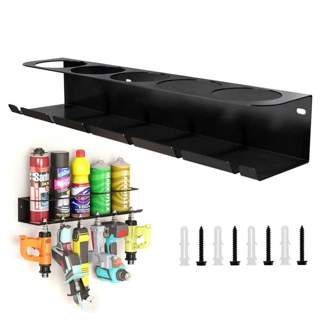Dosenhalter, Spraydosenhalter, Sprühdosenhalter, Druckluft Werkzeug Zubehör für Garage Werkstatt, Pl