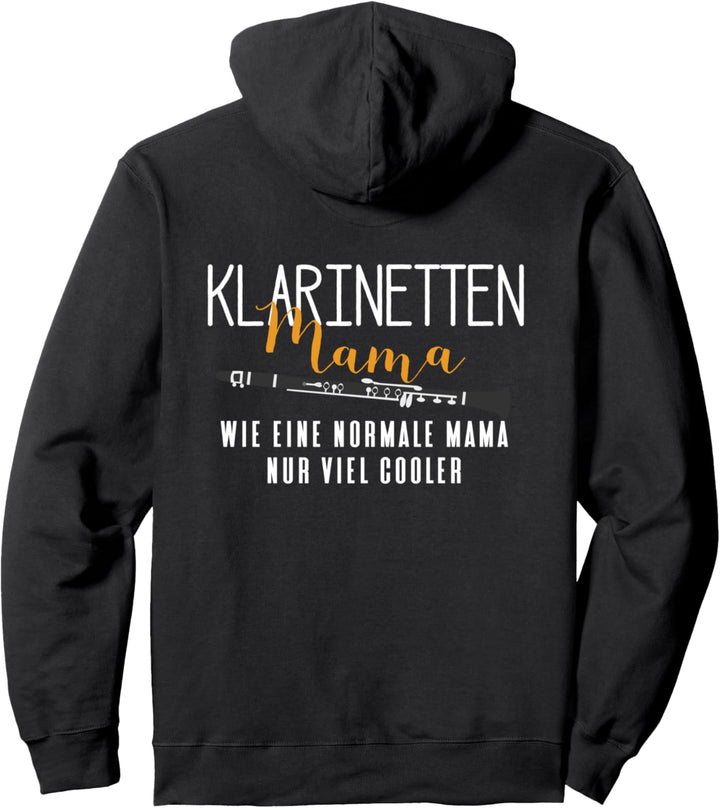 Coole Klarinetten Mama Lustiges Klarinette Geschenk Pullover Hoodie
