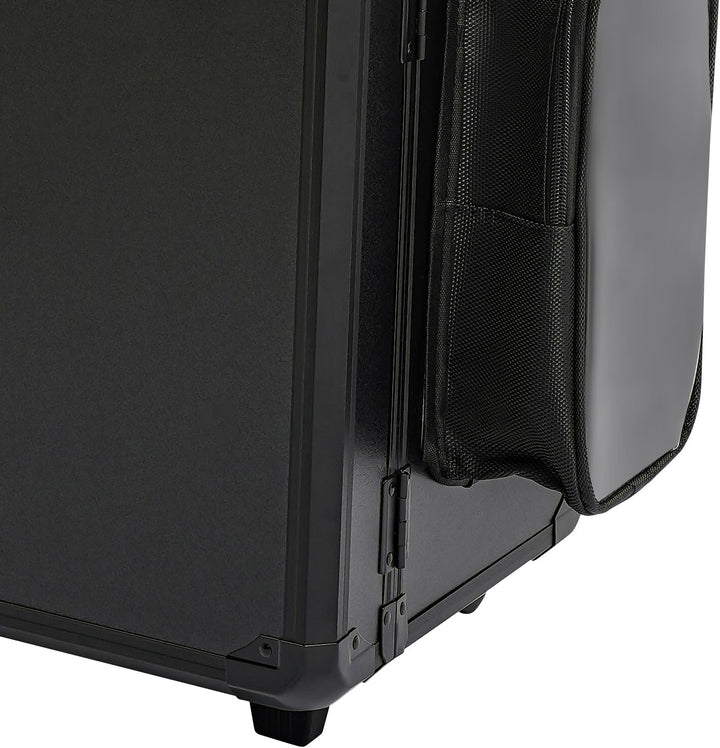 Mobile Fusspflegekoffer Höhe 91cm Grosse Kapazität Fusspflege Trolley Kosmetikkoffer Multikoffer mit