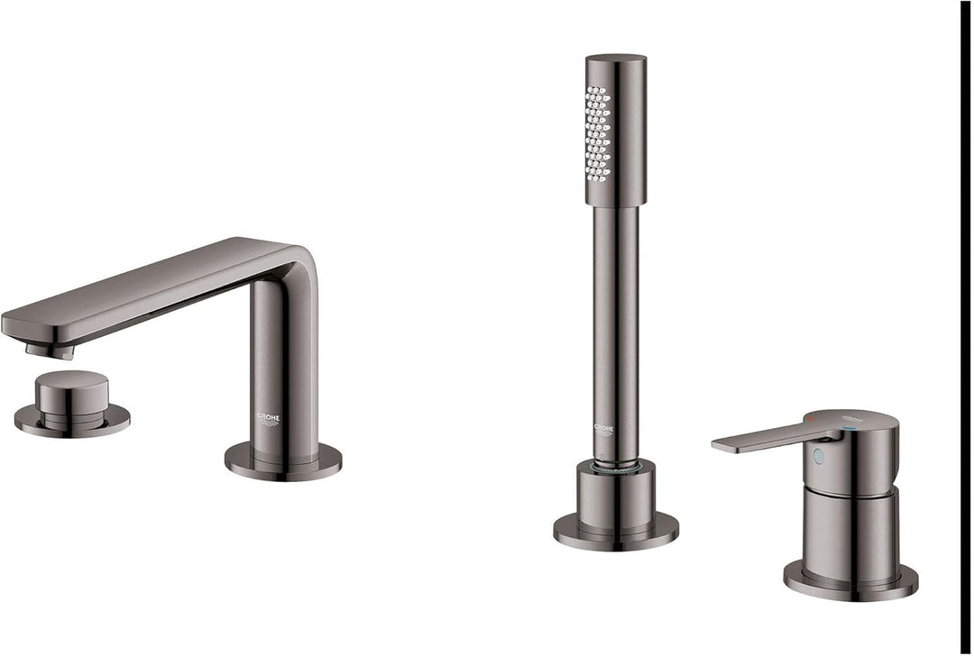 GROHE Lineare - 4-Loch-Einhand-Wannenkombination (Umstellung Wanne/Brause, mit Temperaturbegrenzer,