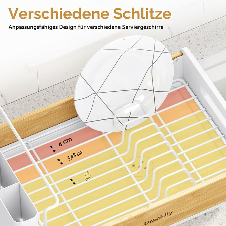 Urackify Abtropfgestell, Weiss