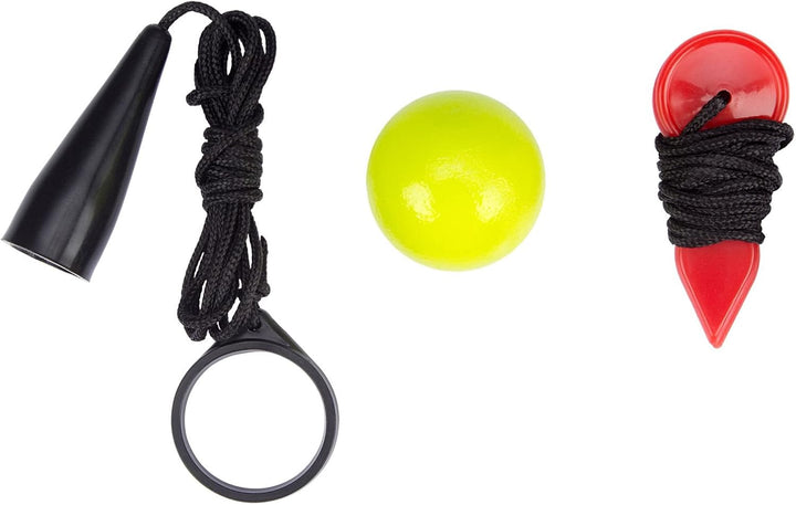 Get &amp; Go Petanque Set Jeu de Boules Satz Luxus, Black/Chrome, One Size, 52JT