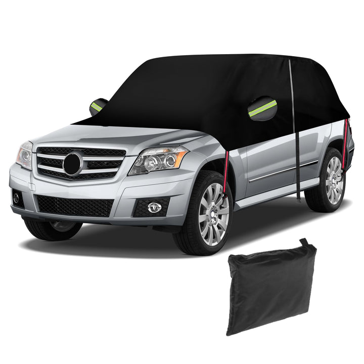 Halbgarage für Mercedes Benz GLK 2009–2015, 420D Oxford, wasserdichte Auto-Abdeckung, Allwetterschut