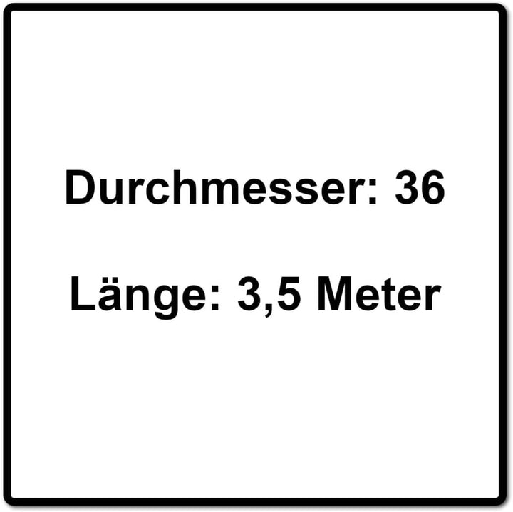 Festool Saugschlauch D36x3,5m-AS/CTR