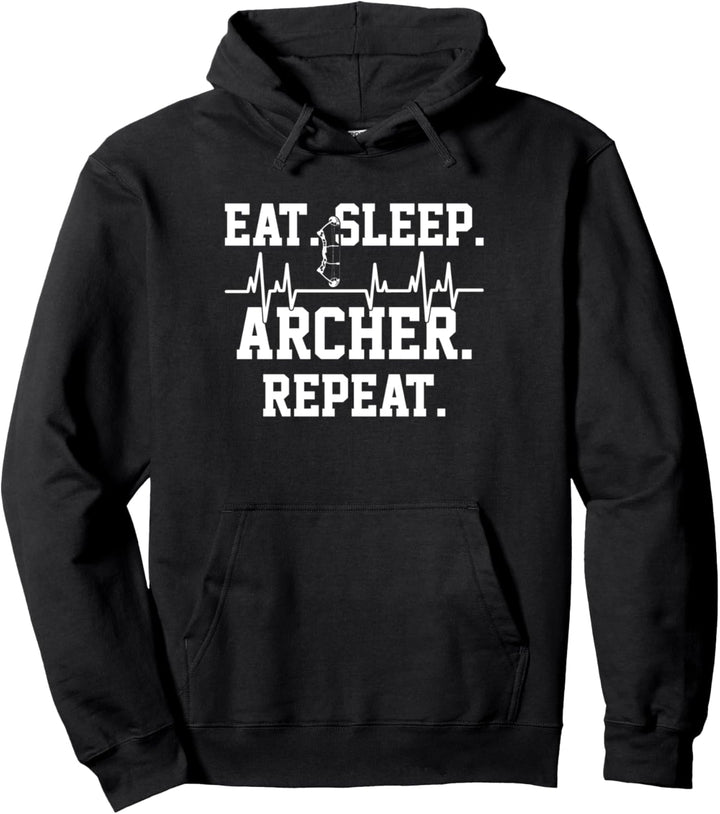 Bogenschütze Bogensport Pullover Hoodie